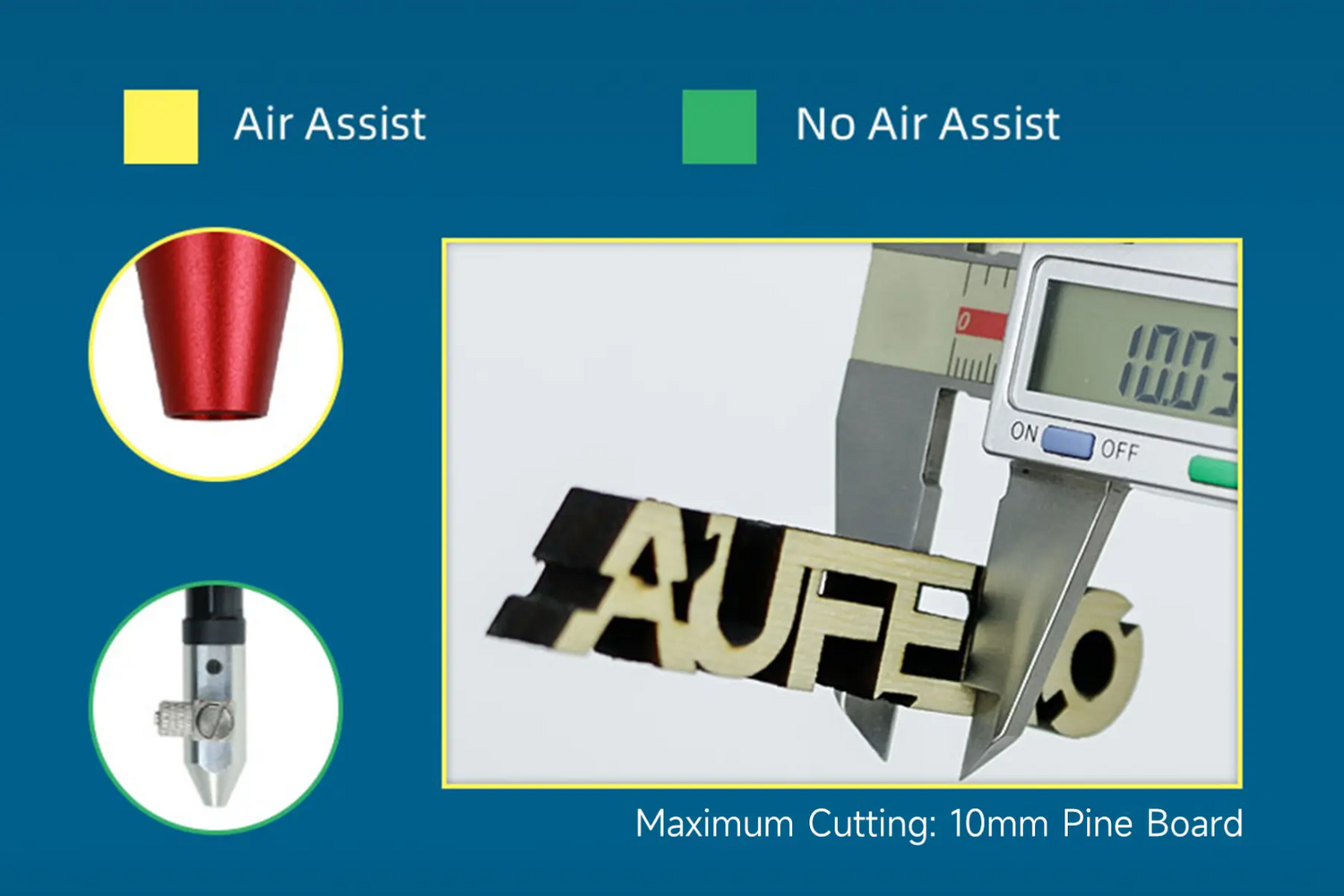 Ortur 5W Long-Focus Laser Module LU2-4 LF excellent cutting performance