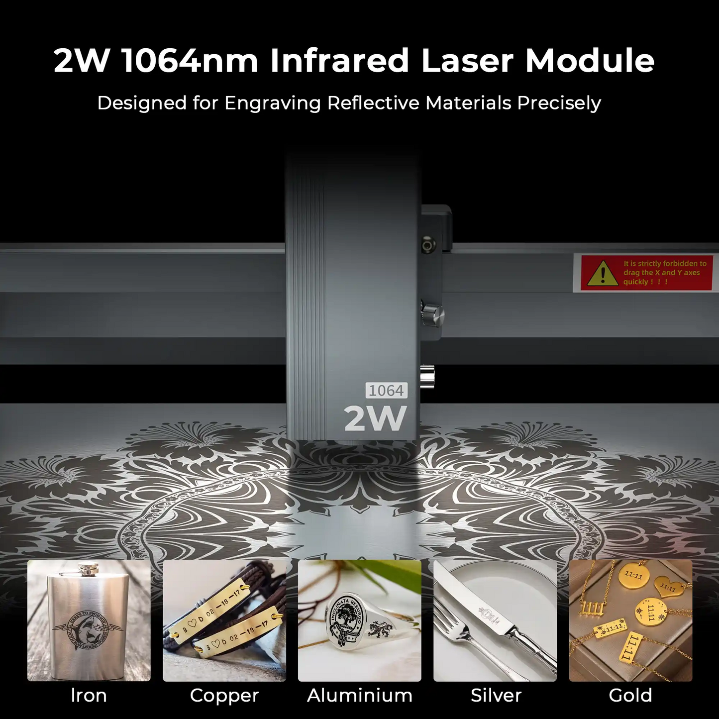 ortur 2w infrared laser module lr4 2b product image 1