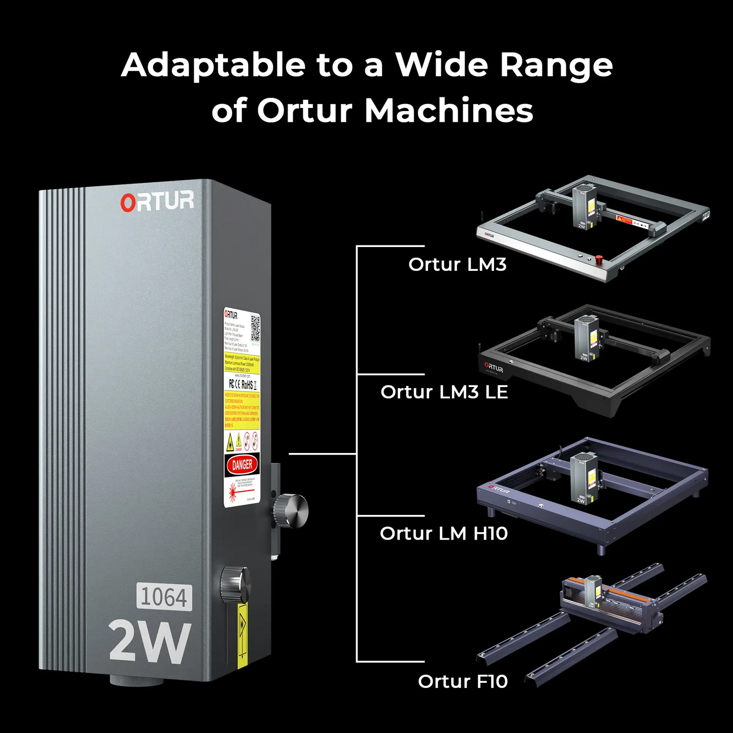 ortur 2w infrared laser module lr4 2b product image 5