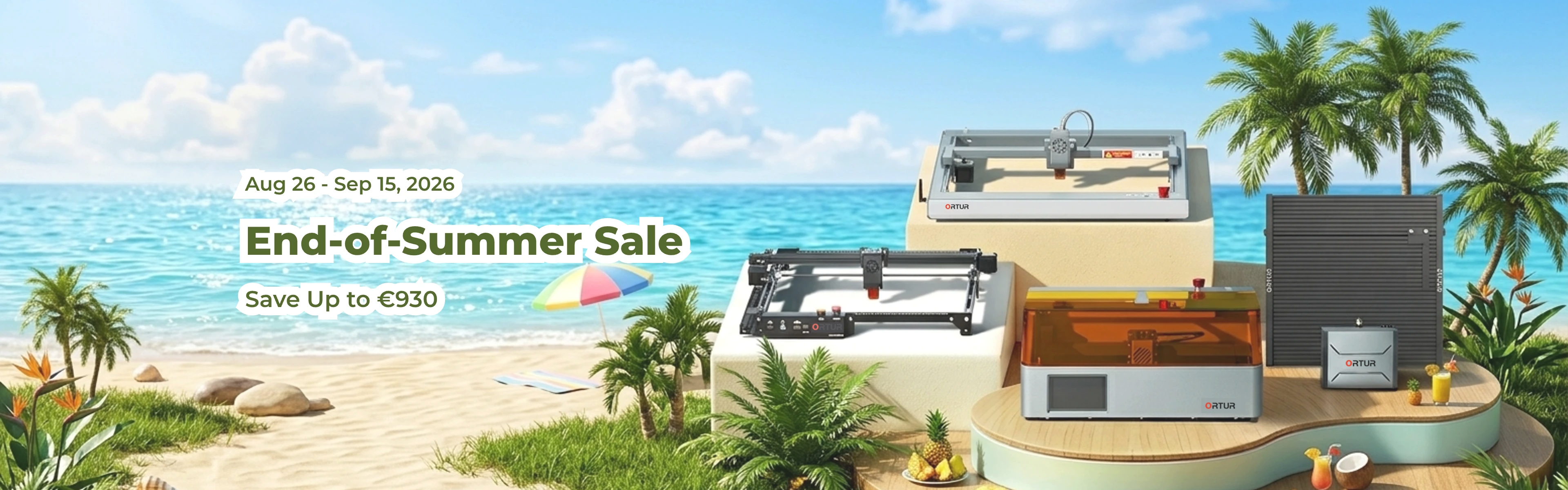 End-of-Summer Sale: Save Up to €930