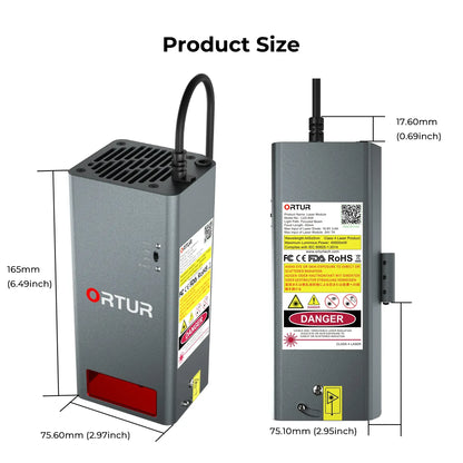 Ortur 40W Laser Module LU3-40A