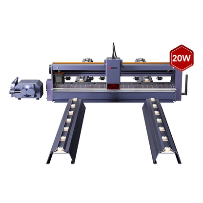 Ortur F10 Conveyor Laser Engraver & Cutter 20W (with Free Air Pump)