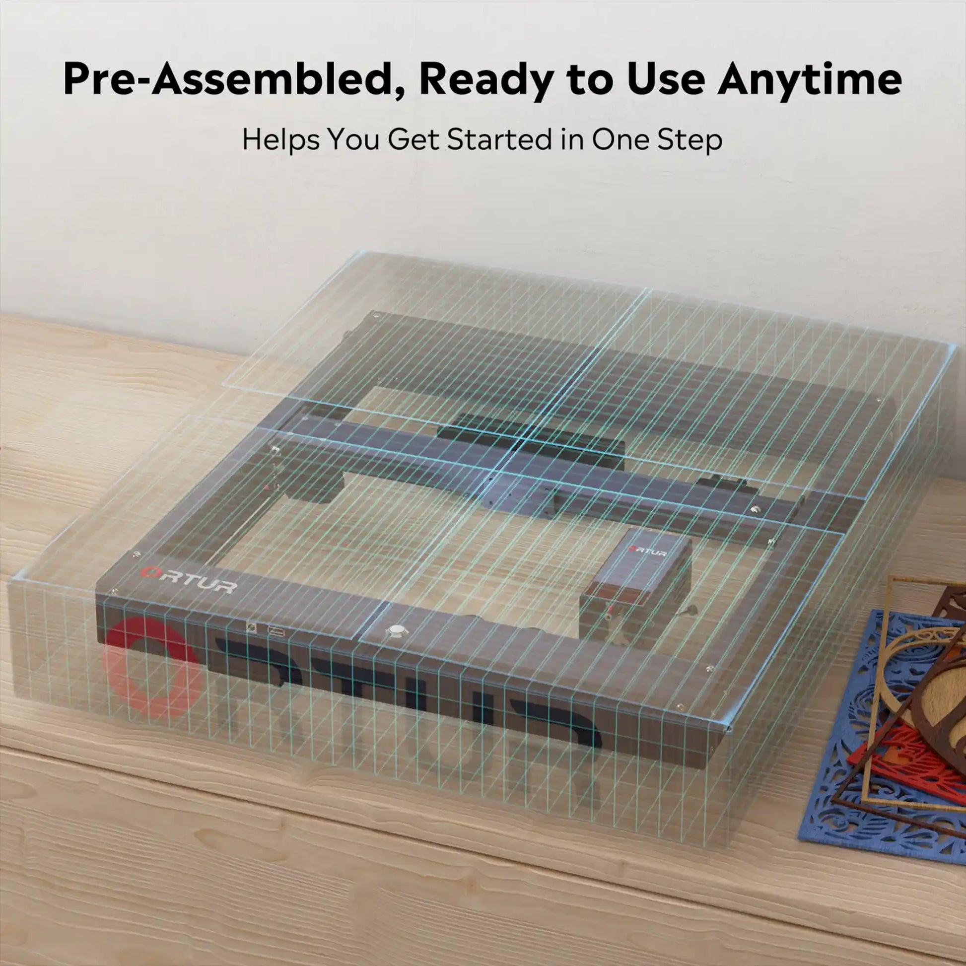 Ortur H10 Pre-Assembled Laser Engraver & Cutter