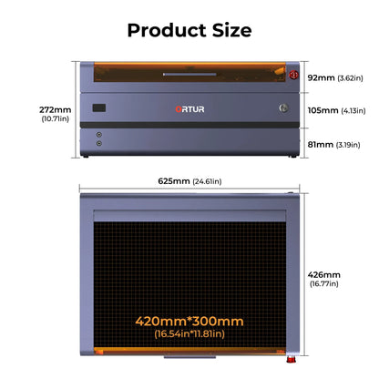 Ortur H20 Enclosed Laser Engraver & Cutter